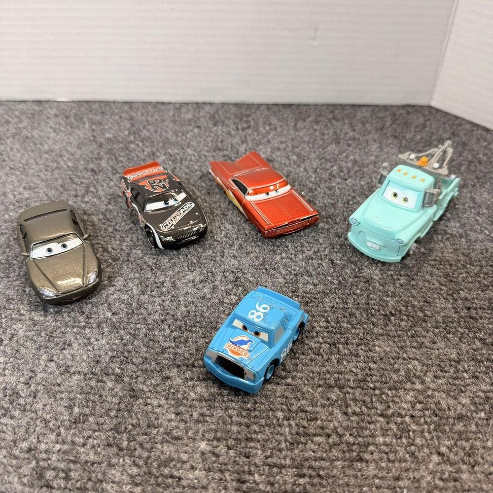 Disney Pixar Cars Diecast Lot 5pc Nitroade Ramone Tow Truck #86 Multi-Color Toy